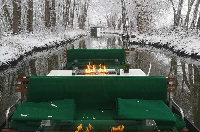 Kanu fahren auf der Spree